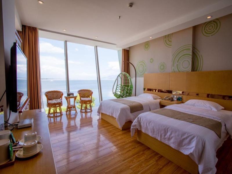 Greentree Inn Yunnan Dali Puhai Binhai Road Business Hotel Exterior foto