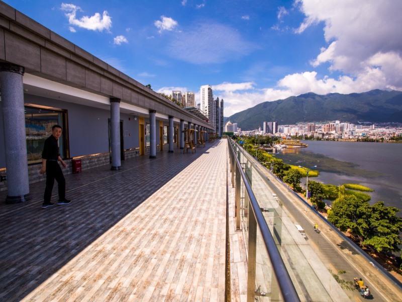 Greentree Inn Yunnan Dali Puhai Binhai Road Business Hotel Exterior foto